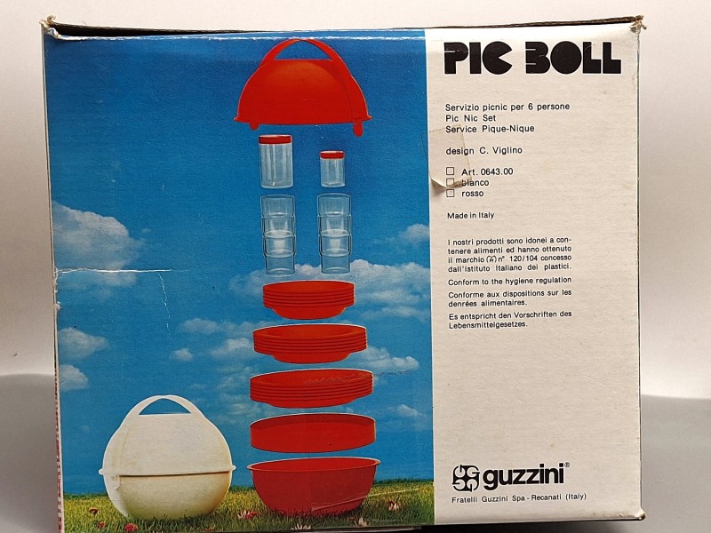 Picknick set 'PicBoll', Guzzini