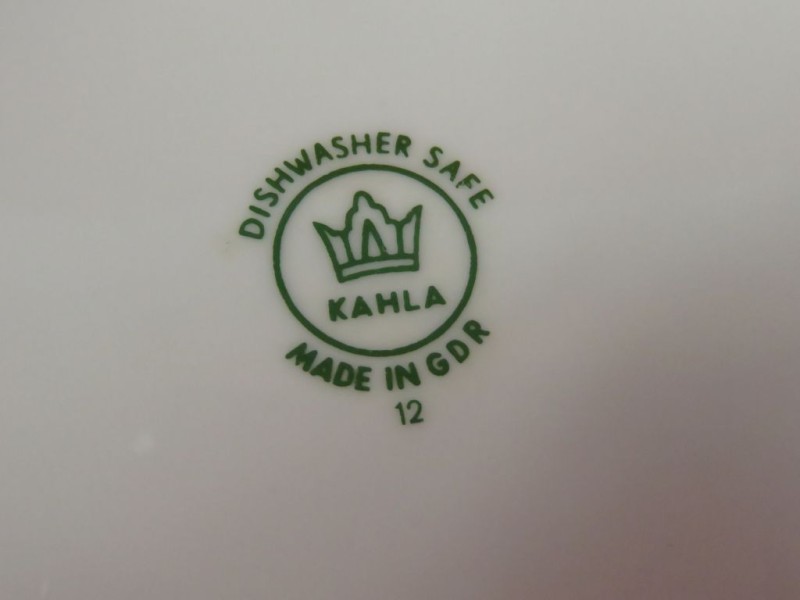 Set borden - merk Kahla GDR