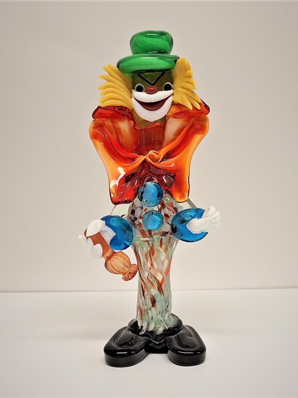 Clown in Muranoglas