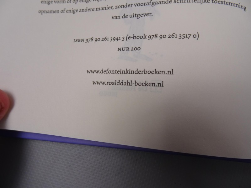 2 hardcover boeken "Roald Dahl - Sjakie"