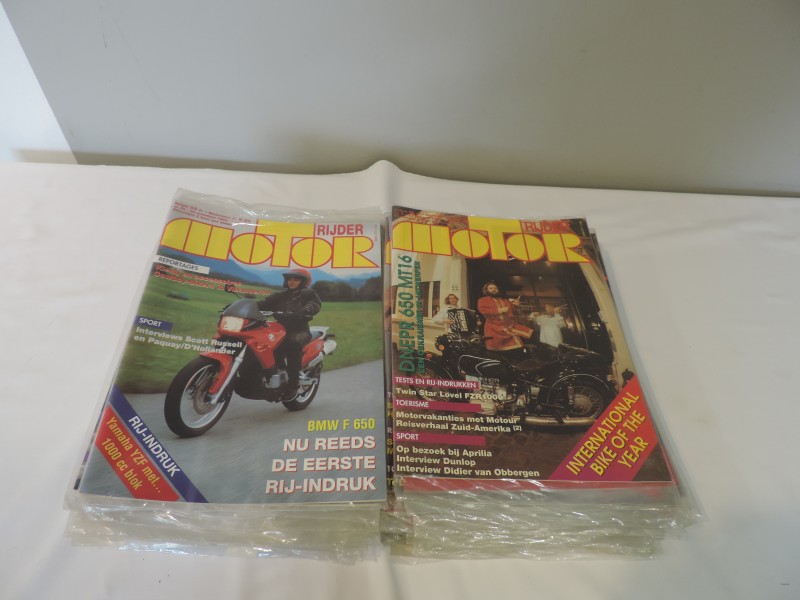 Verzameling tijdschriften Motorrijder