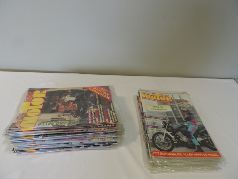 Verzameling tijdschriften Motorrijder