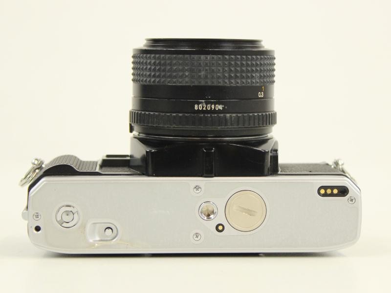 Minolta X-300 fotocamera chroom + 3 lenzen