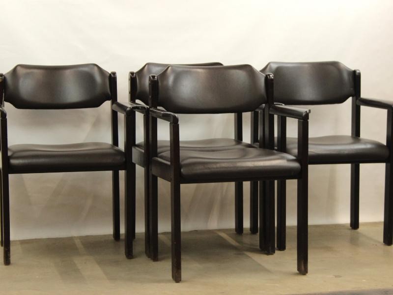 BULO set van 4 vintage stoelen