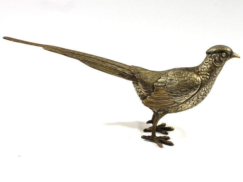 Messing sculpturen vogels