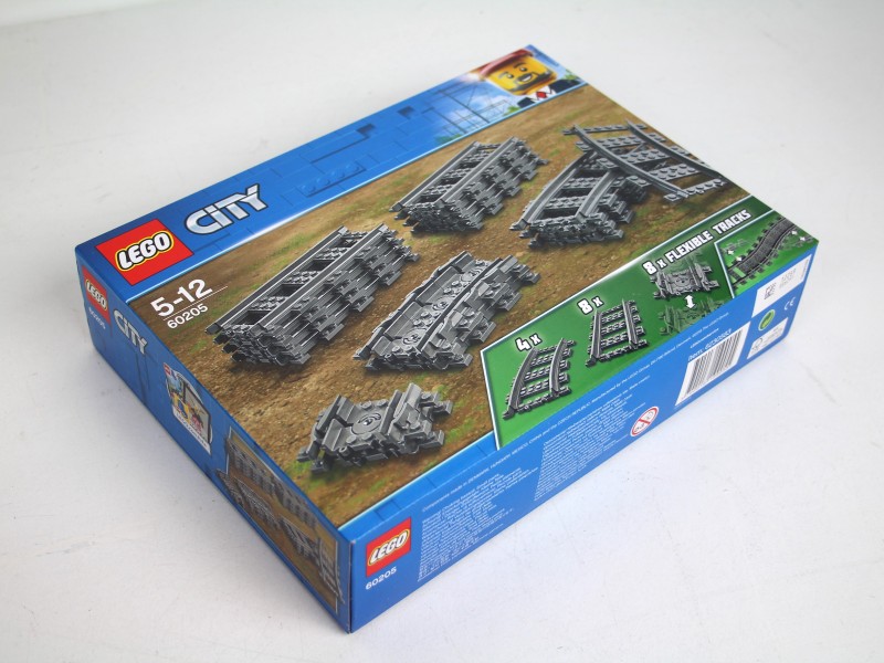 Ongeopende Lego City Treinsporen - 2 sets