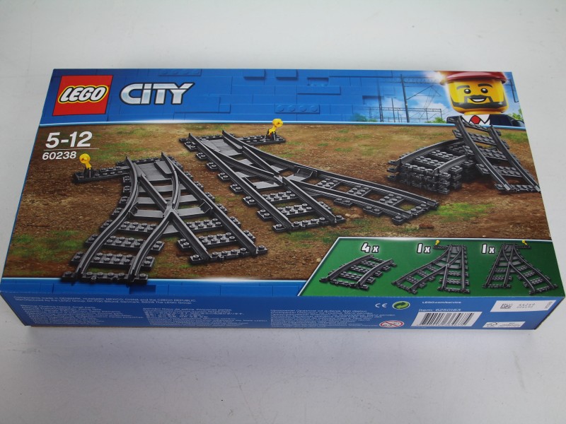 Ongeopende Lego City Treinsporen - 2 sets