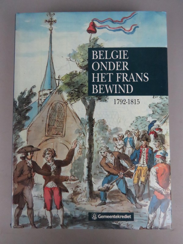 Boek België onder het Frans bewind