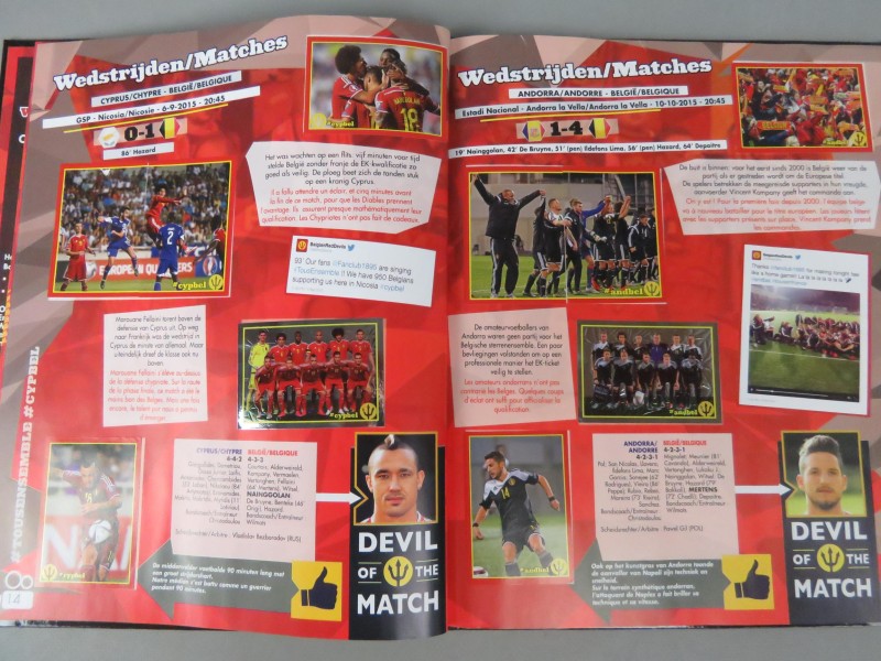 2938 WK 2014 Panini stickers en volledig boek