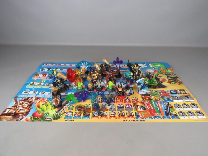 Collectie skylanders trap team