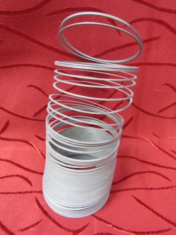 Vintage metalen Slinky