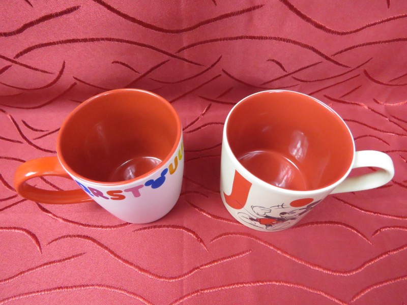 2 exclusieve koffietassen Mickey Mouse