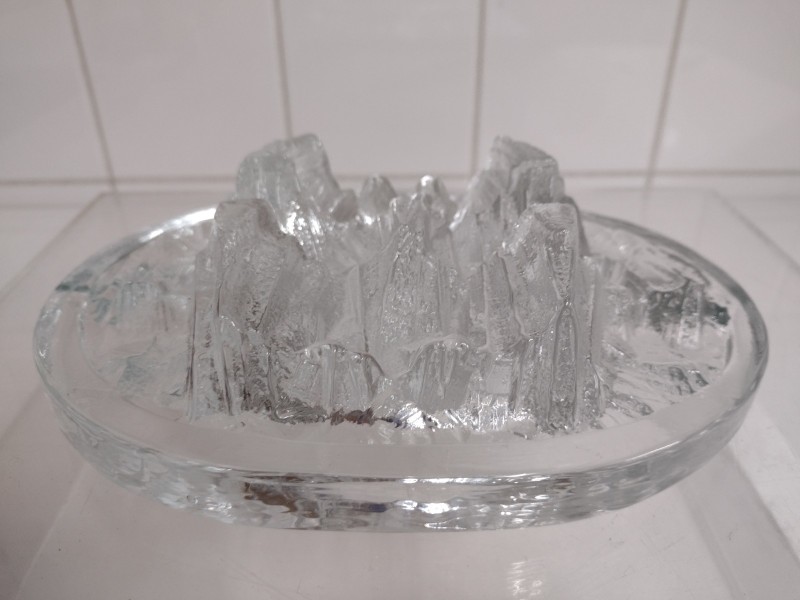 Art Glass Iceberg Asbak Paul Isling