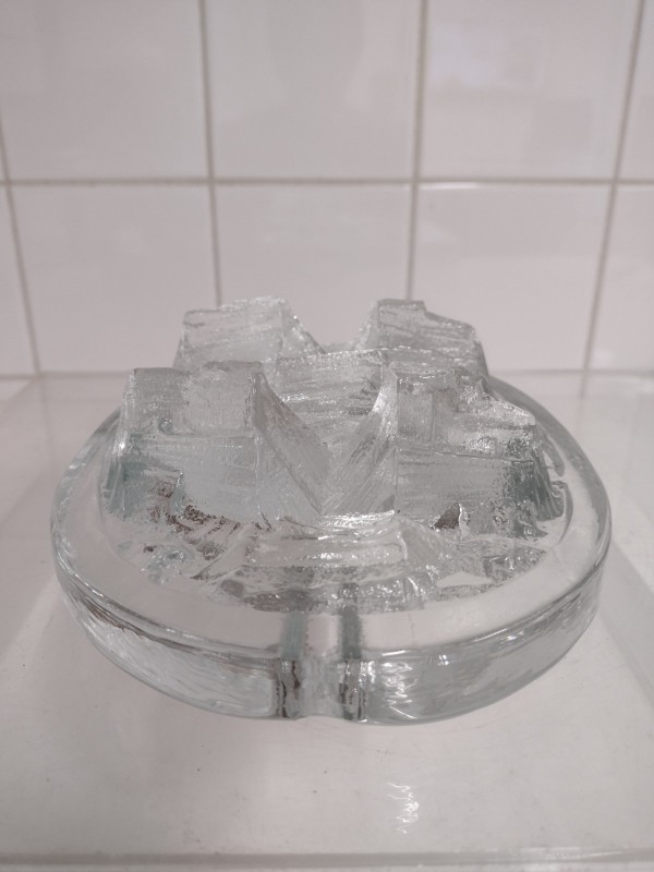 Art Glass Iceberg Asbak Paul Isling
