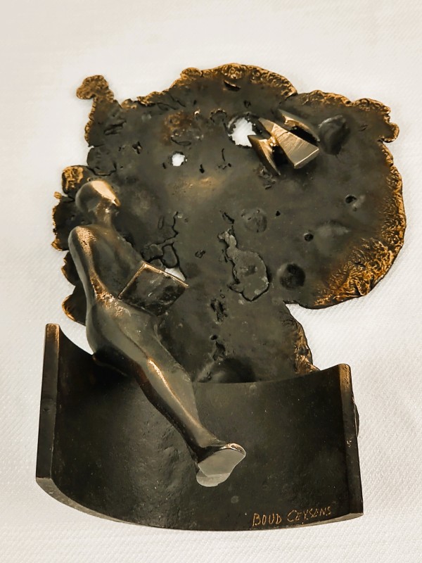 Bronzen beeld Boud Ceysens