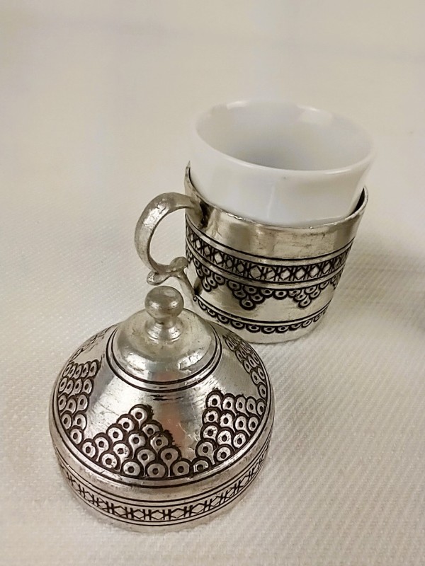 Handgemaakte Turkse koffieset