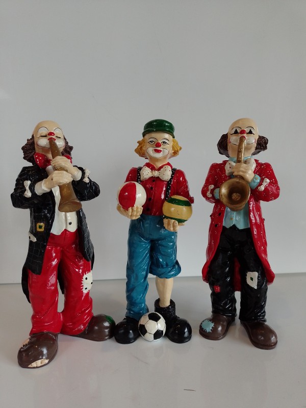 Decoratieve clowns