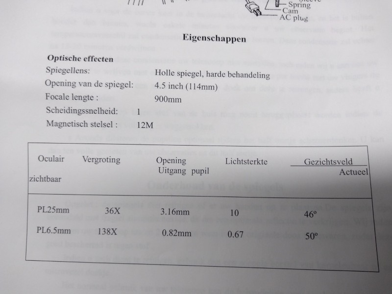 Paralux Telescoop 114/900