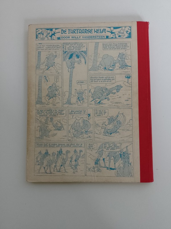 Vintage hardcover strip "Ons Volkske"