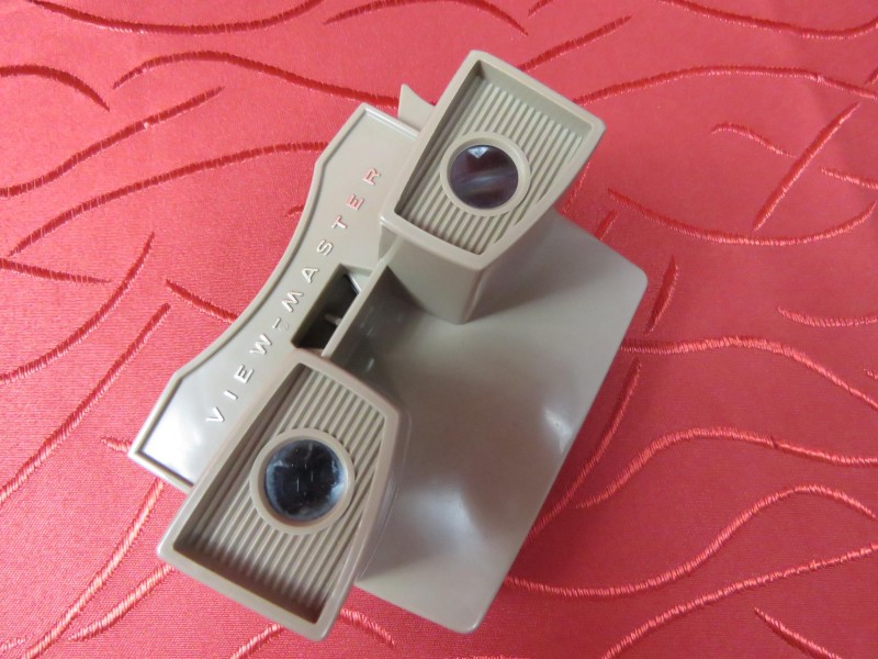 Viewmaster met cartoon fiches