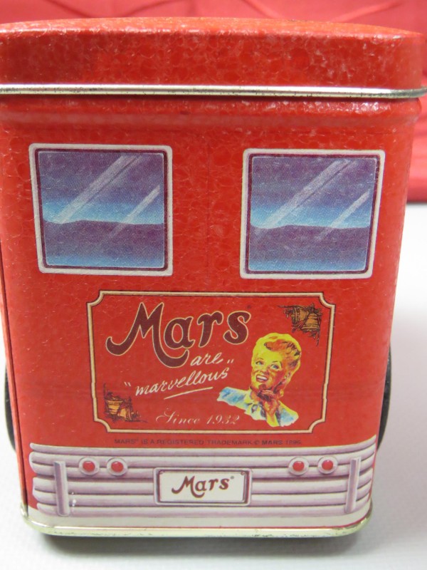 Vintage blikken doos - merk Mars