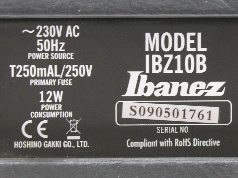 Ibanez IBZ10B Bass Amplifier