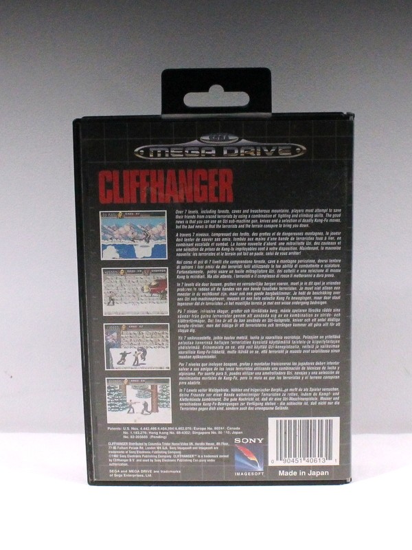 Sega Mega Drive - Cliffhanger