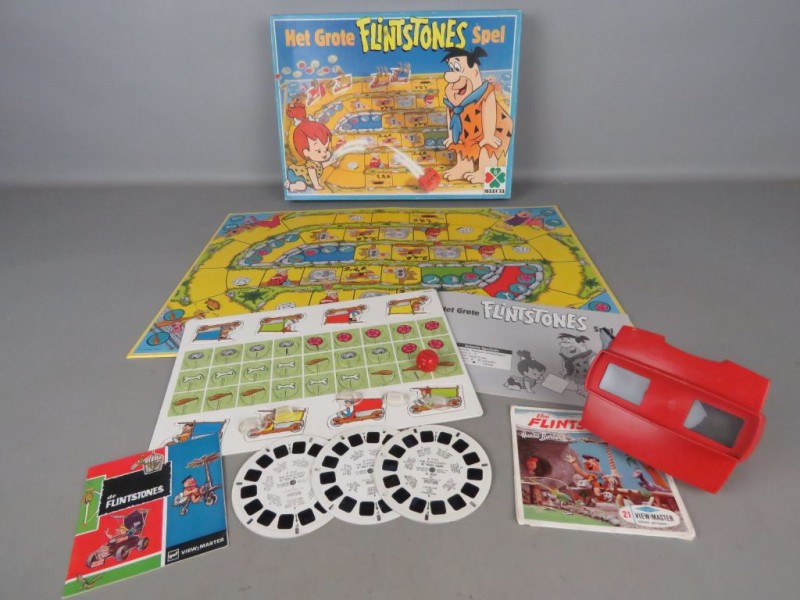 Het grote Flintstones spel (compleet) met viewmaster