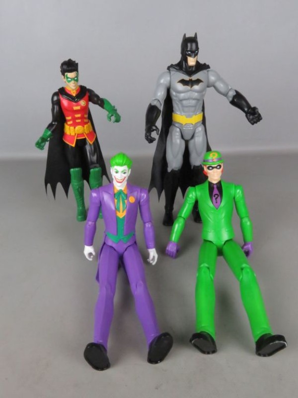 4 Batman figuren