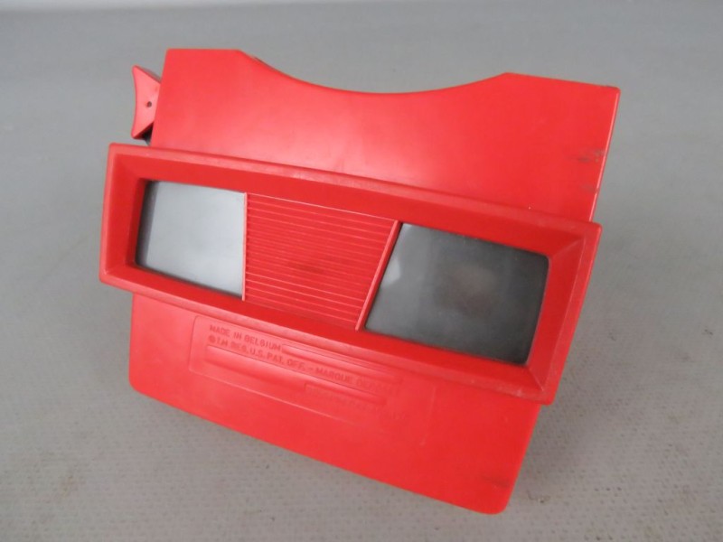 Viewmaster met 5 sets fiches