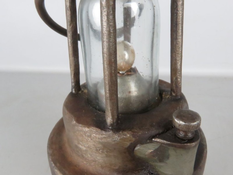 Potlamp of mijnwerkerslamp