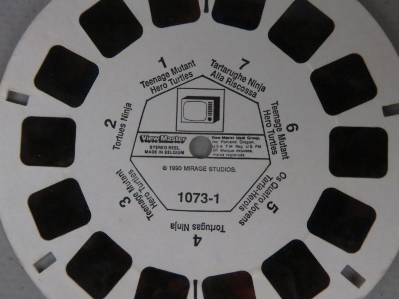 Ninja turtles 3D viewmaster