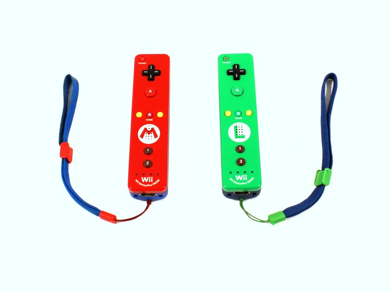 Mario & Luigi Wii Remotes