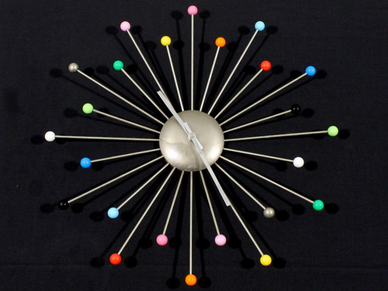 Vintage Karlsson Sputnik-wandklok