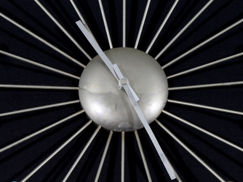 Vintage Karlsson Sputnik-wandklok