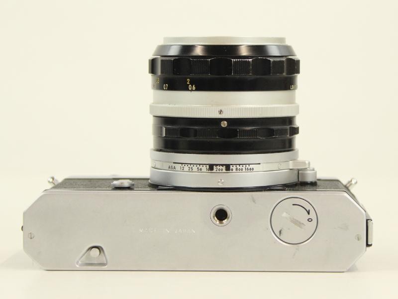 Nikon Nikkormat FTN - silver - Met 50mm f1.4  lens - Originele Draagtas