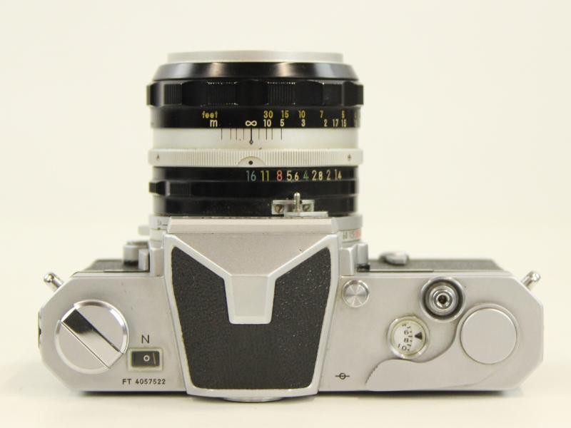 Nikon Nikkormat FTN - silver - Met 50mm f1.4  lens - Originele Draagtas