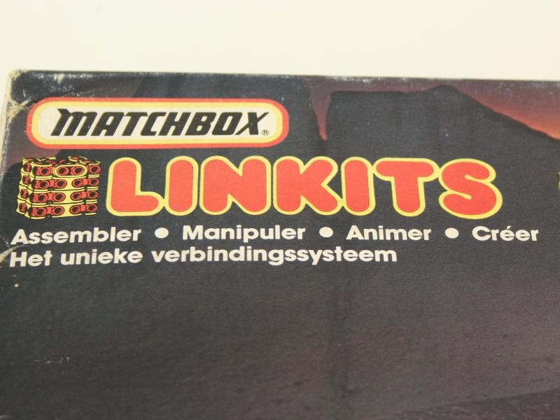 Vintage set van 4 Matchbox Linkits speelsets - 1984