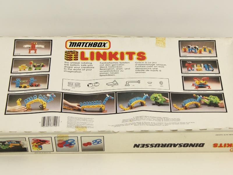 Vintage set van 4 Matchbox Linkits speelsets - 1984