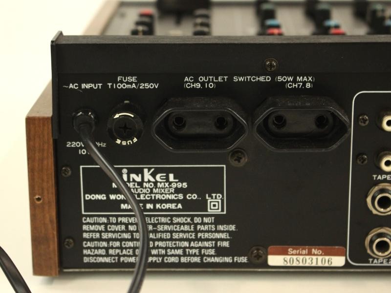 Inkel Analoge audiomixer MX-995