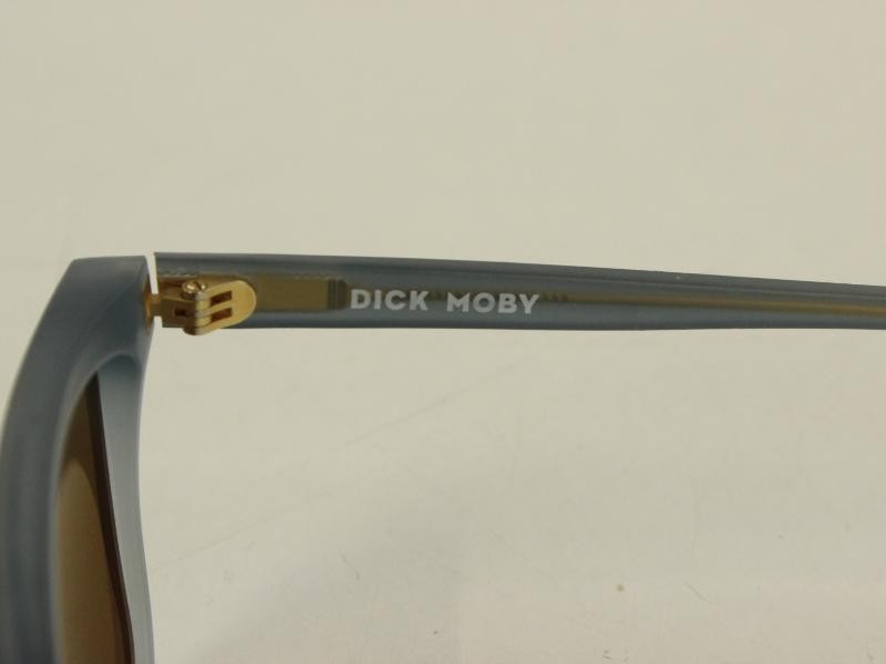 Dick Moby, mooie zonnebril met etui, handmade in Italy