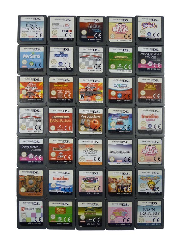 14 Nintendo Nes games & 35 Nintendo DS games
