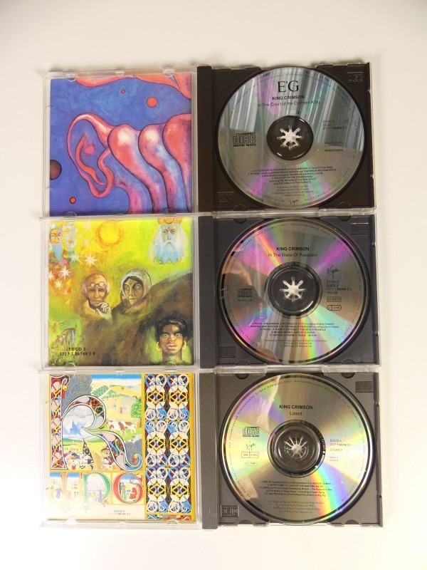 King Crimson CD Lot