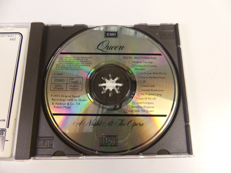 Queen DVD + CD Lot