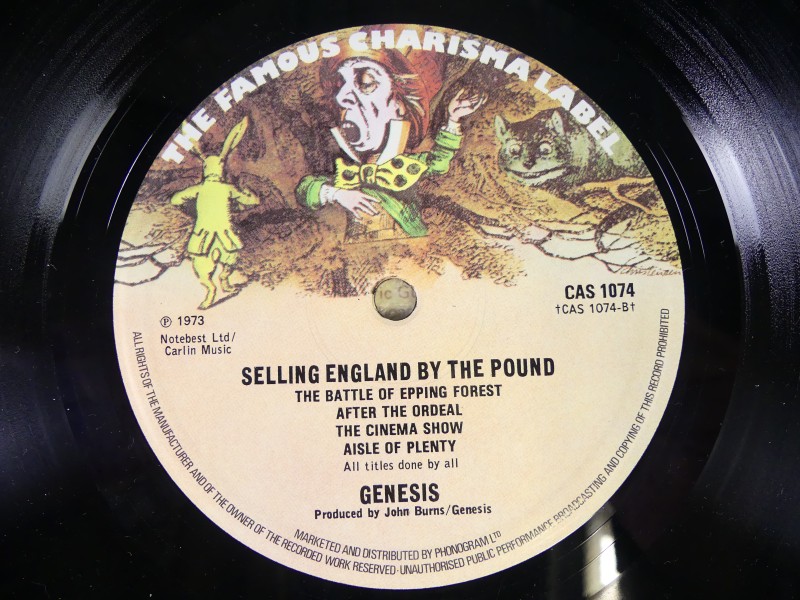 Selling England by the Pound -Genesis LP