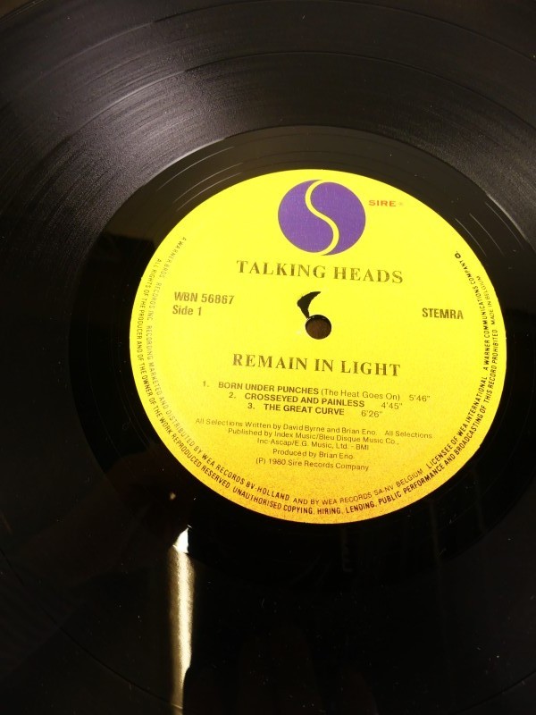 Talking Heads LP - Remain in Light