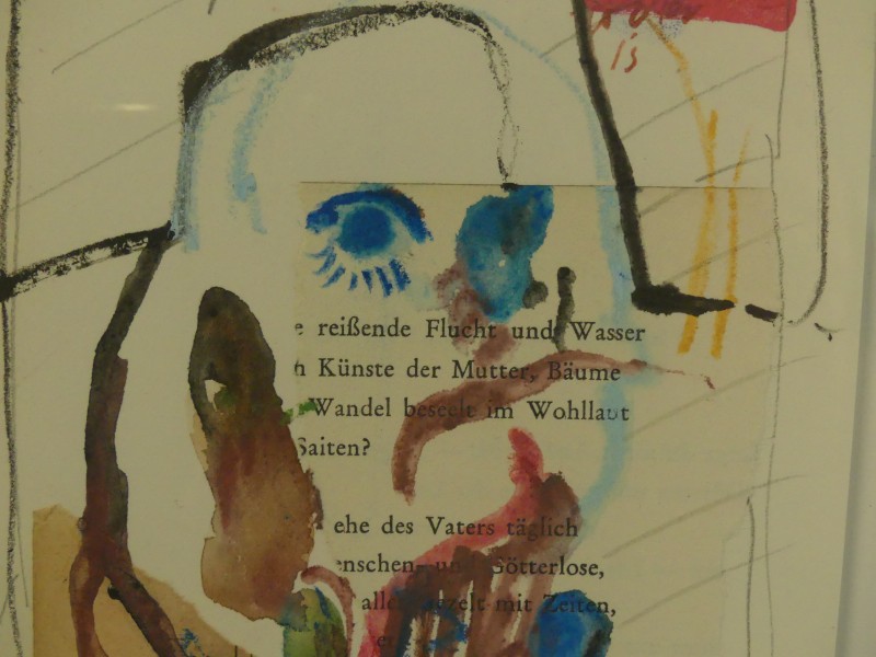 Mixed Media Werk - Gesigneerd