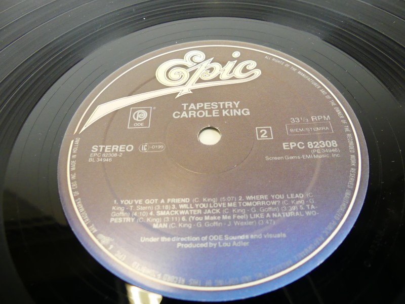 Carole King – Tapestry. Vinyl '12