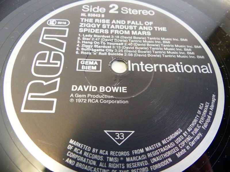 David Bowie – The Rise And Fall Of Ziggy Stardust And The Spiders From Mars