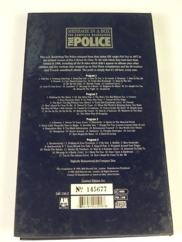 The Police: Message in a Box - The Complete Recordings